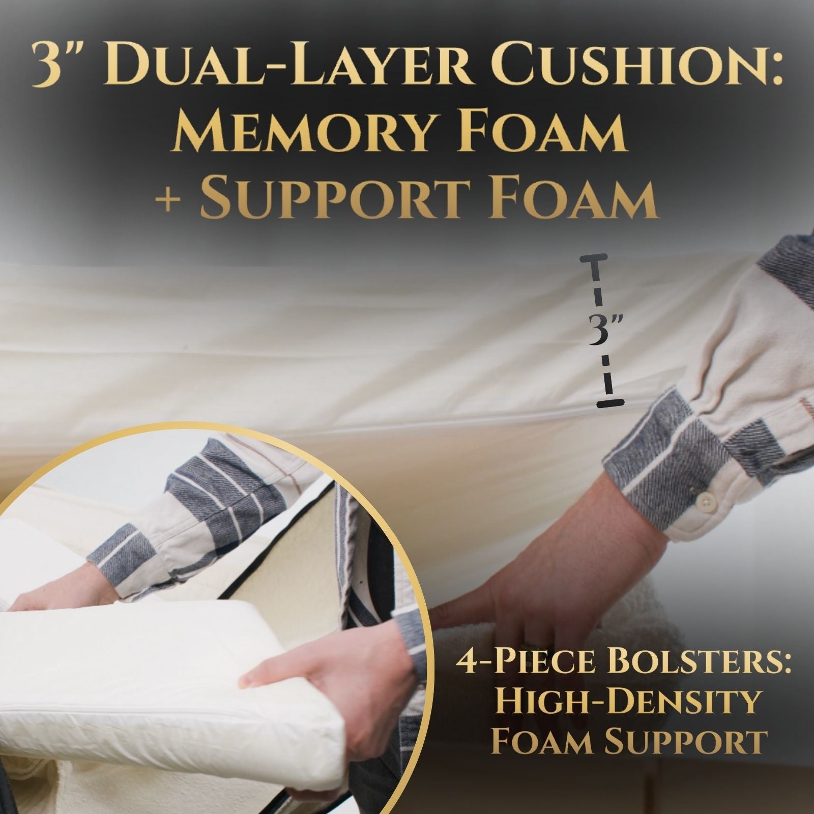 Luxury Orthopedic Dog Bed